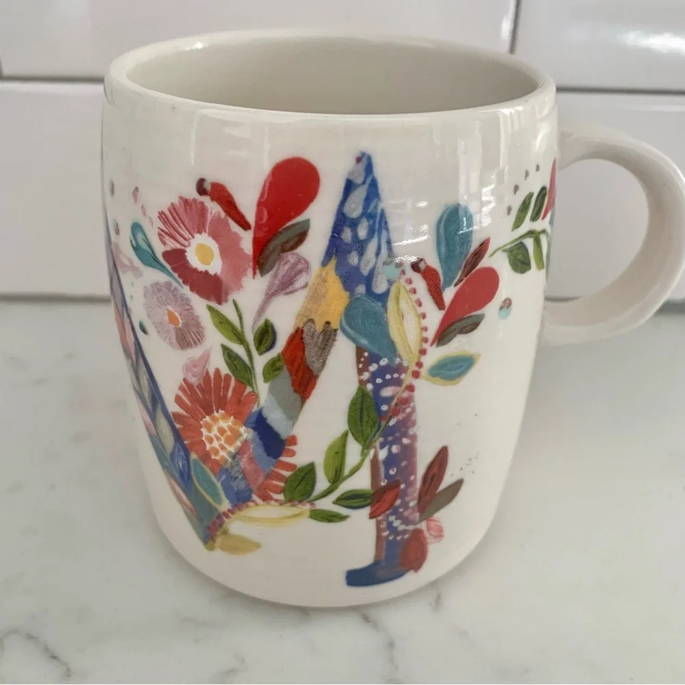 By Anthropologie anthropology monogrammed